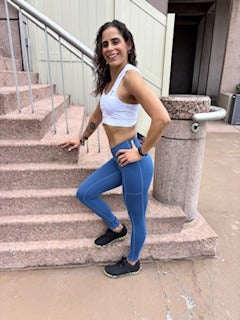 I AM Unleashed:  Sports scrunched booty Leggings ONLY