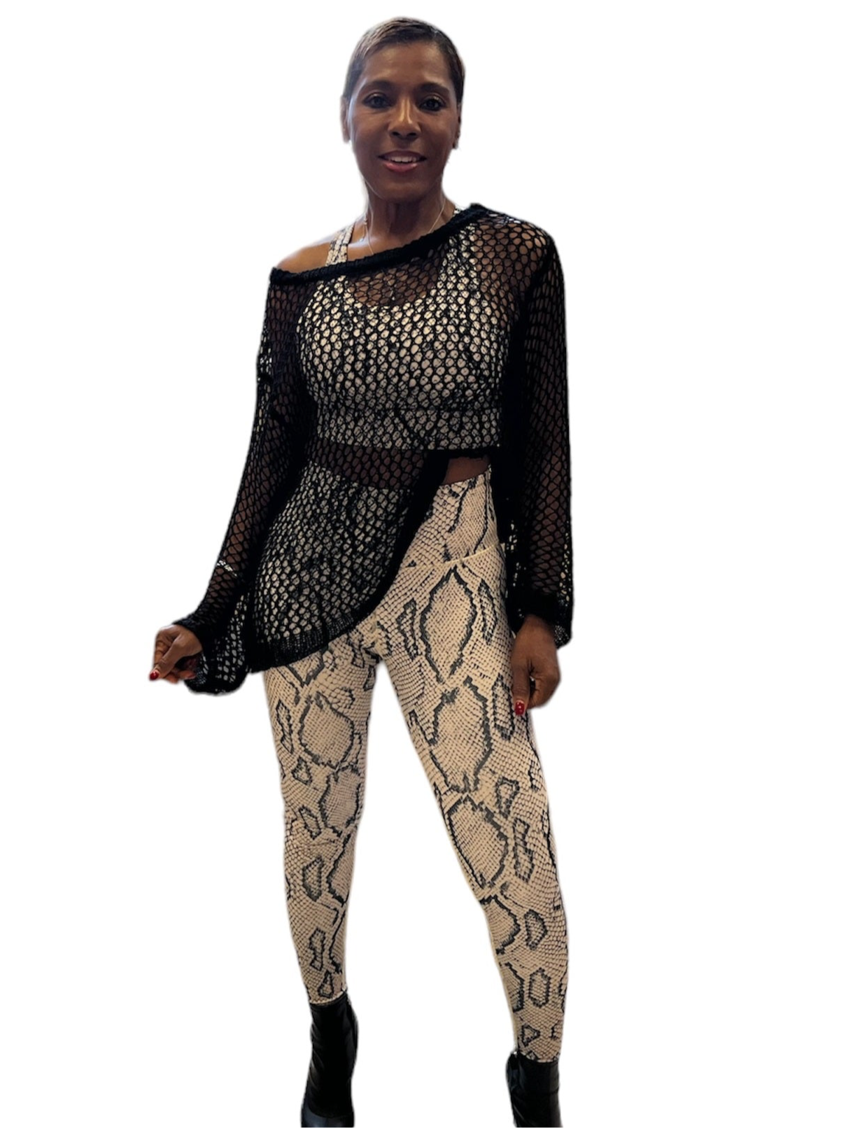 I AM Sexy: Vacation Crochet Long Sleeve Cover Up Sweater