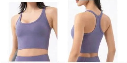 2-Piece Sports Set, Bra & Leggings with Cell Phone Pocket.