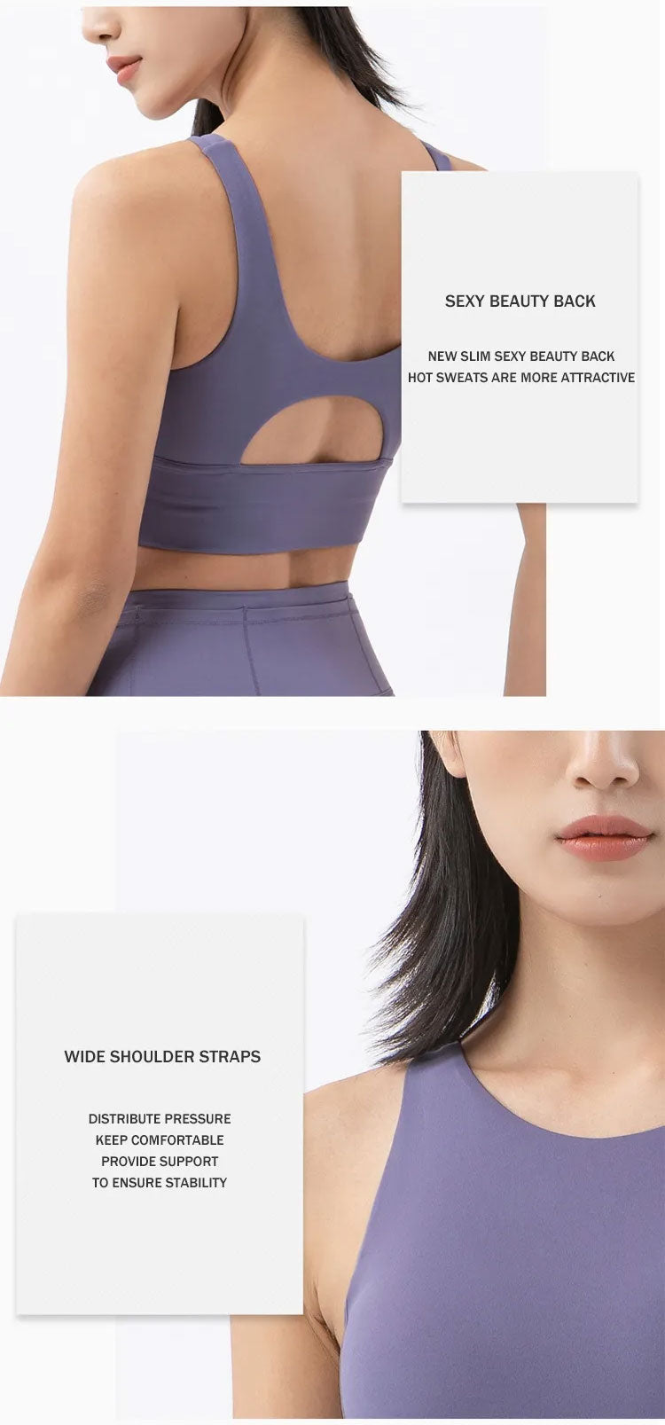 Ultra-Elastic High-Impact Sports Bra