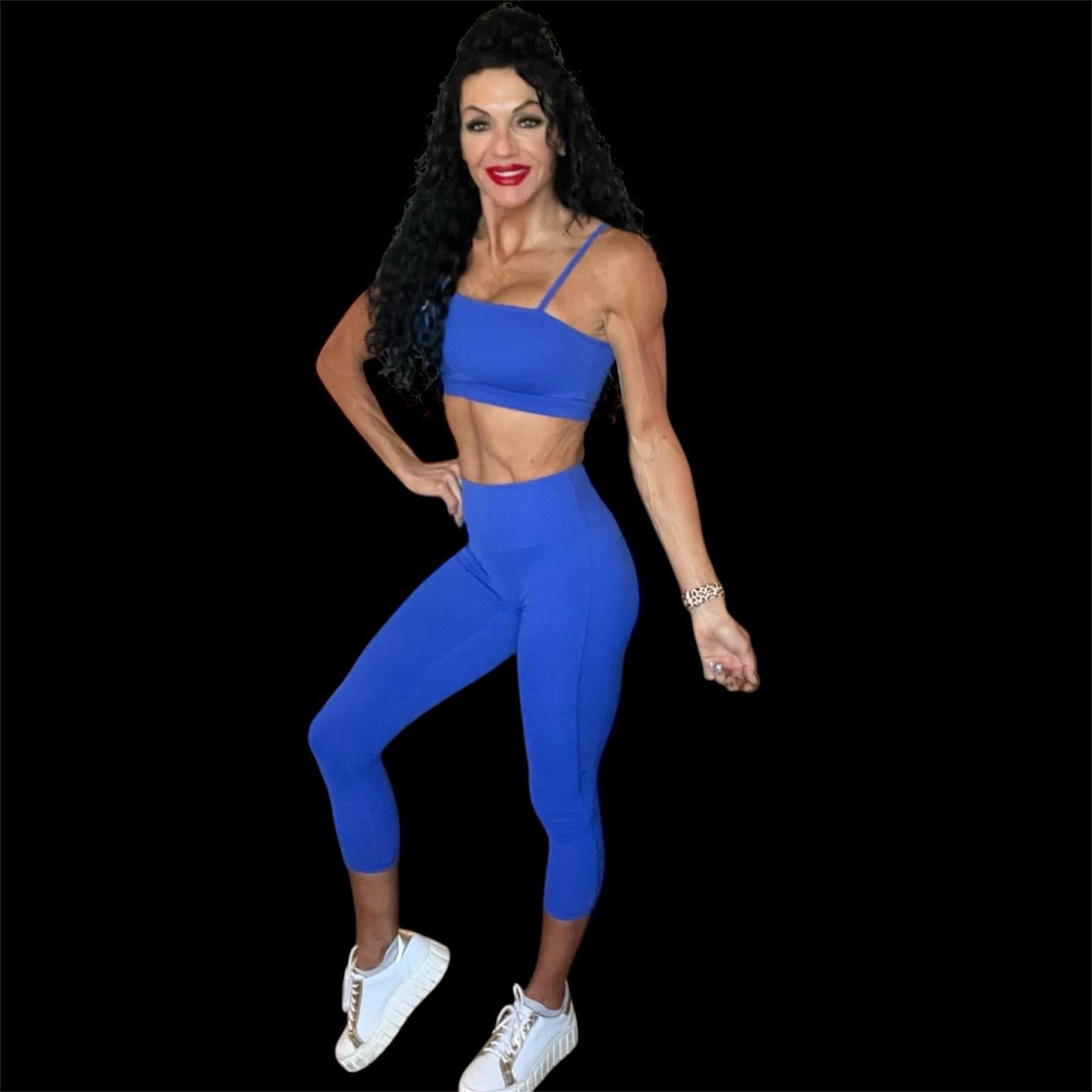 2-Piece Sportswear Bra and Scrunched Butt Leggings Set
