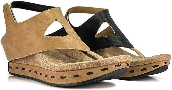 Modzori: Venitia 1 Mid Wedge Reversible Sandal