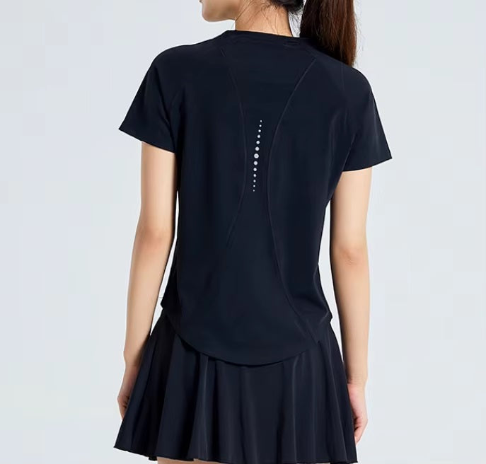 2- Piece Buttery Soft Sports Blouse & Skort