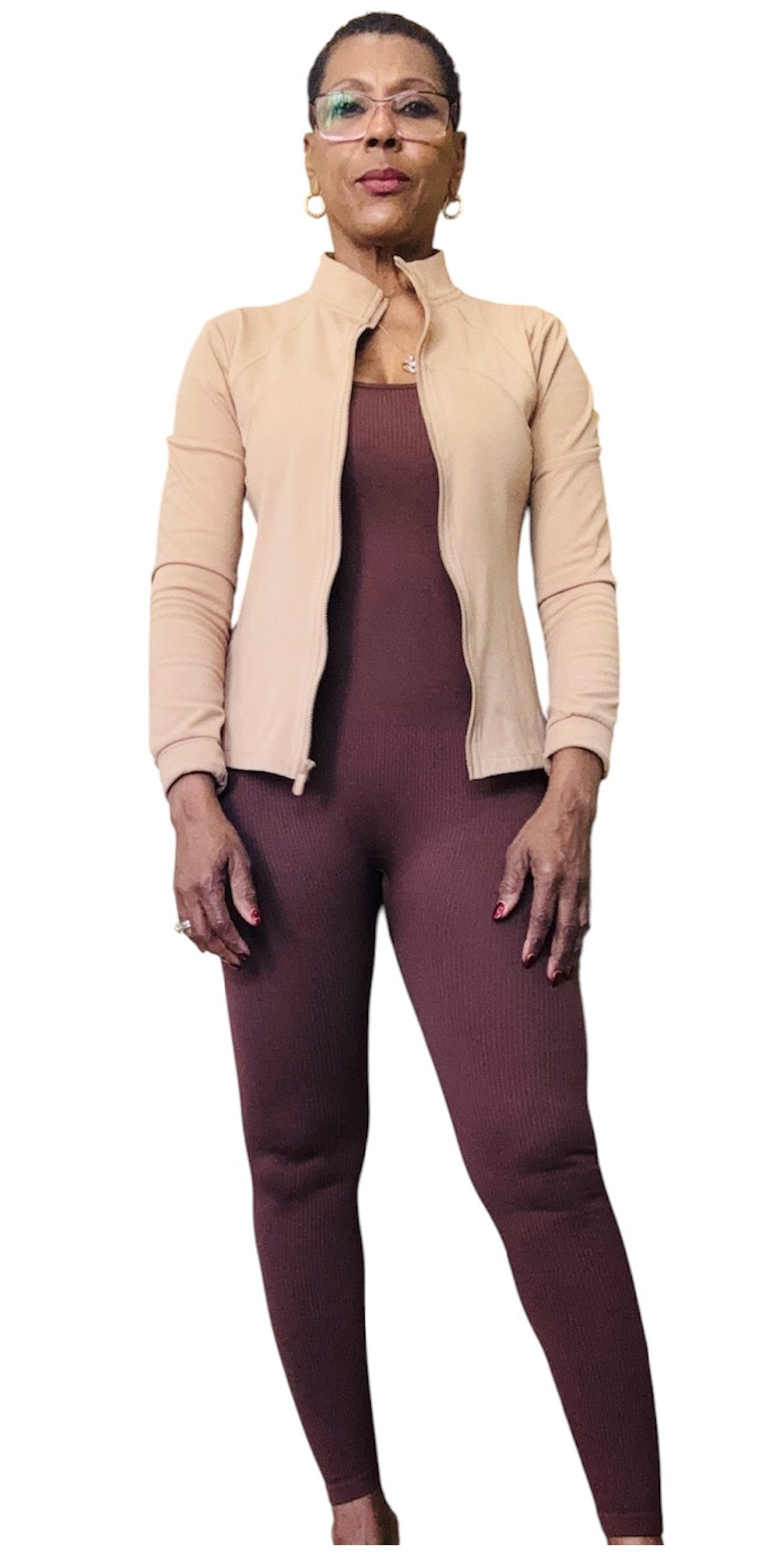 Ribbed: Sleeveless Tummy-Control Bodysuit