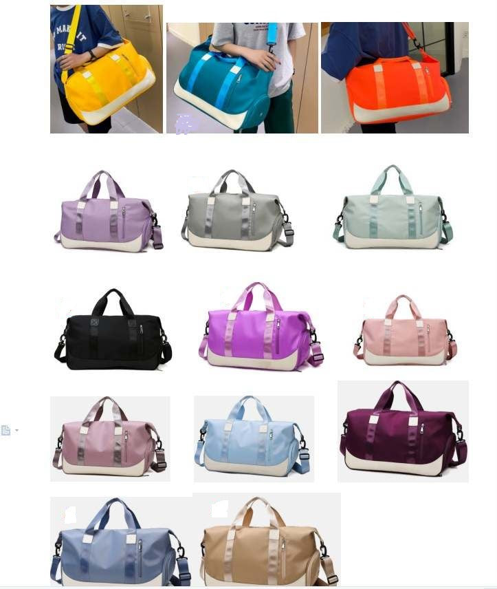 Bag - Large Reusable Gym Sport Duffle Bag