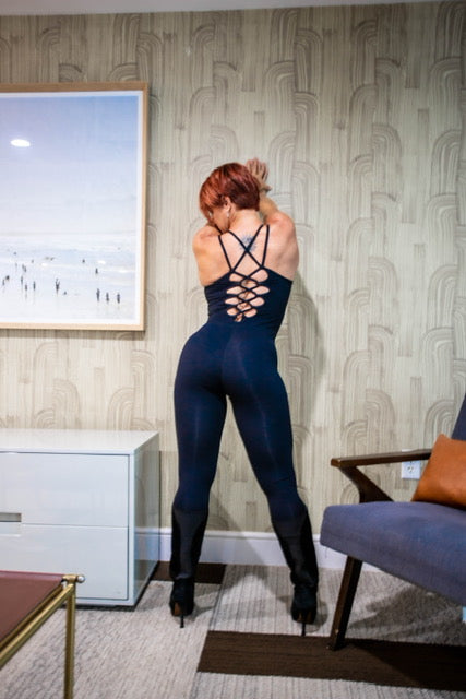 Sexy Crisscross Jumpsuit for Any Occasion and Sports Activity