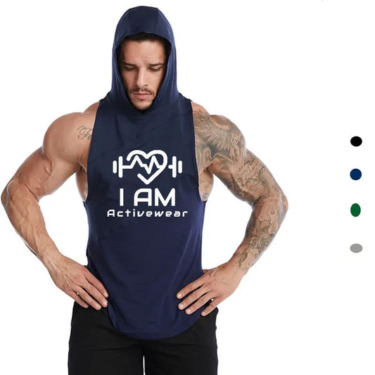 Sleeveless Hoodie for Him or for Her