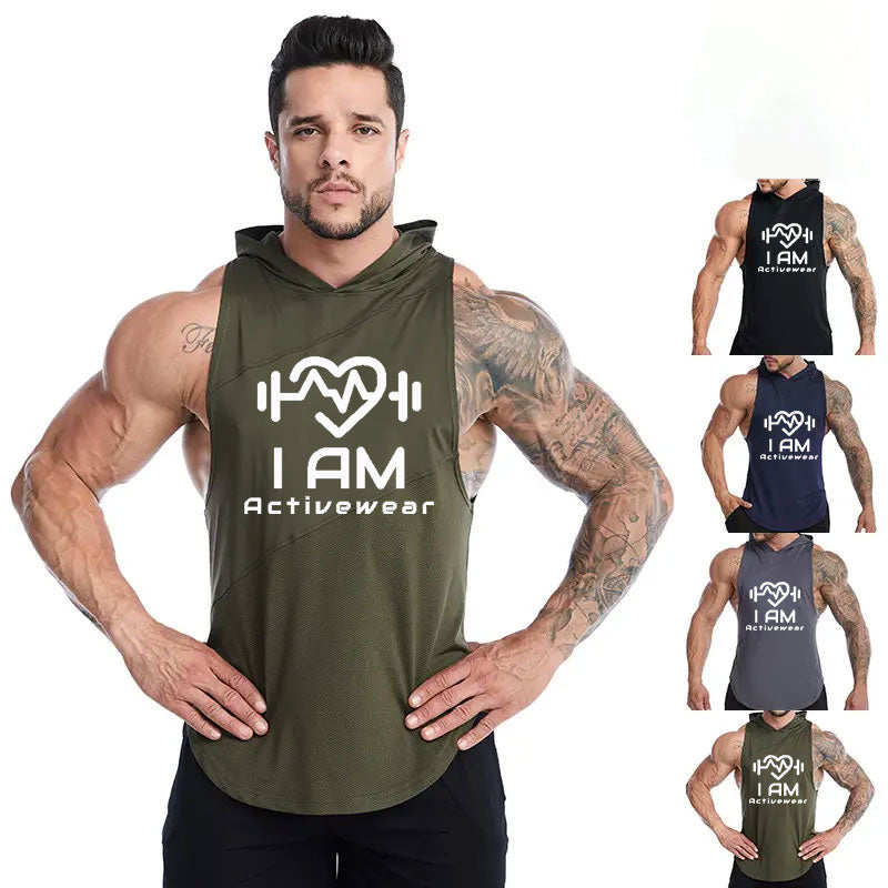 Sleeveless Hoodie for Him or for Her