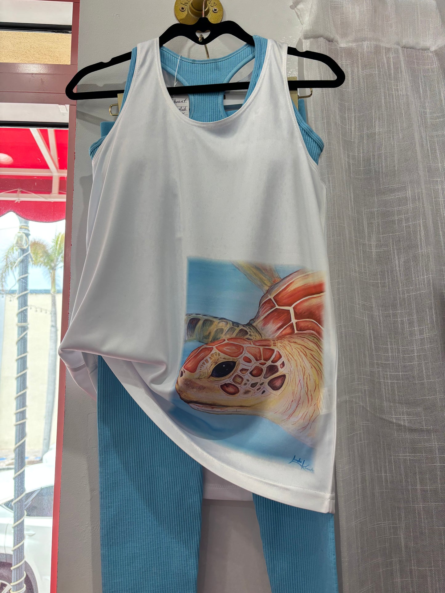 Linda Knowles Turtle T-Back
