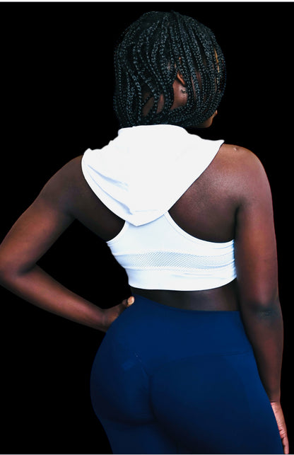 Sports Bra: Hoodie