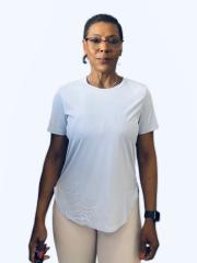 Tops: Short Sleeve Lose Athletic Shirts Sun Protection For Any Sports
