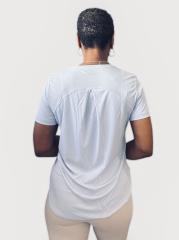 Tops: Short Sleeve Lose Athletic Shirts Sun Protection For Any Sports