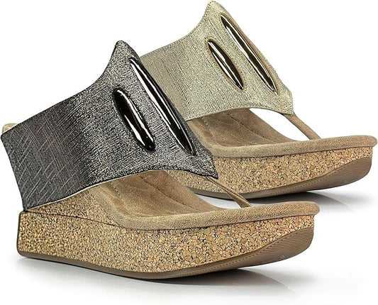 Modzori: Elva 1 High Wedge Reversible Sandal