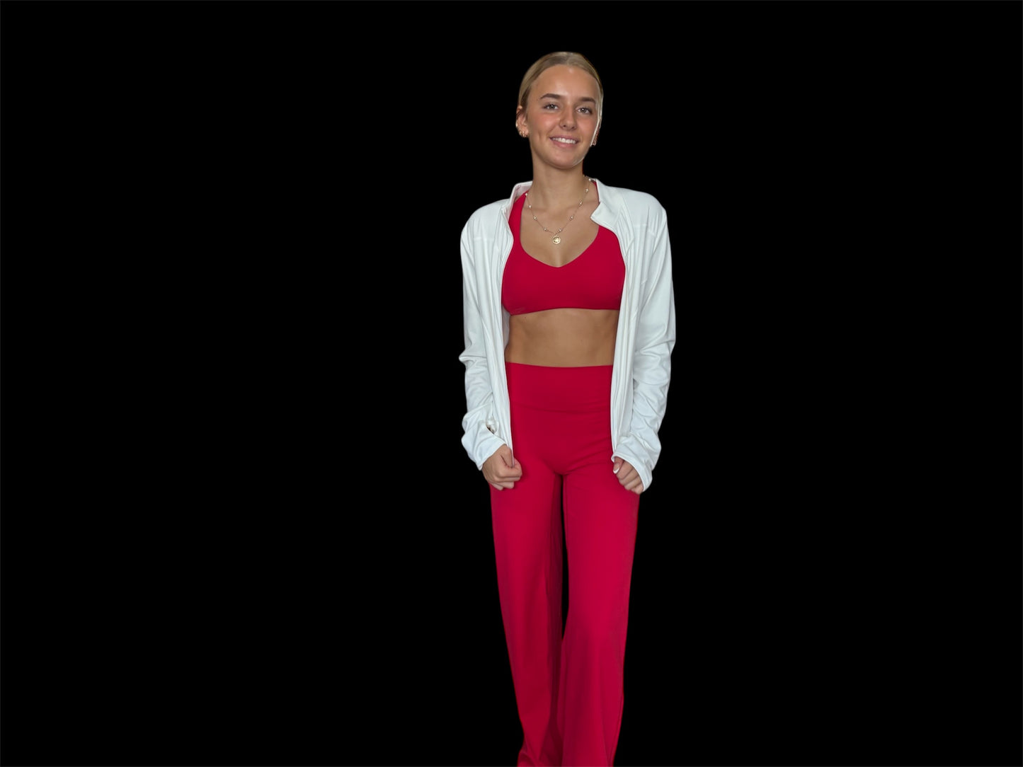 2-Piece Buttery Soft Indoor/Outdoor Sports Bra & Leggings Set