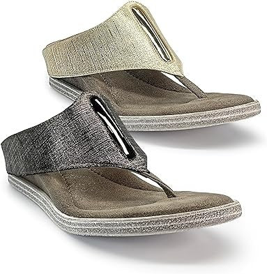 Modzori: Iris Low 2 Wedge Reversible Sandal