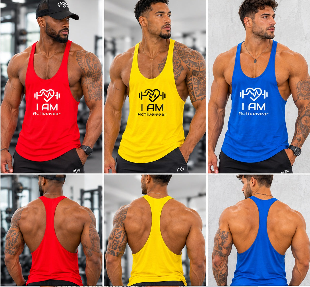 Men's Fitness T-Back