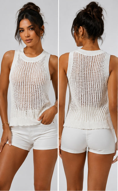 Sweaters: Crochet Sleeves Cover Up
