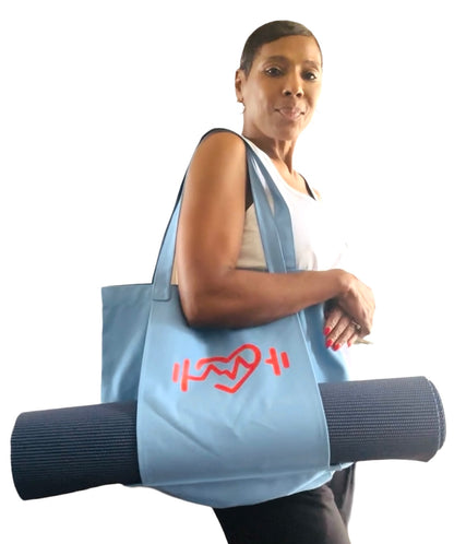 Bag - Yoga Mat Storage, Fitness, Shopping Bag with Shoulder Straps