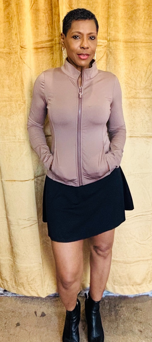 Jacket: Lulu Premium Soft & Fitted with Side Zippers