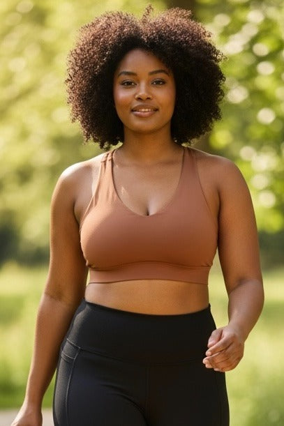 Sports Bra: Plus Size Buttery soft  (Bra ONLY)