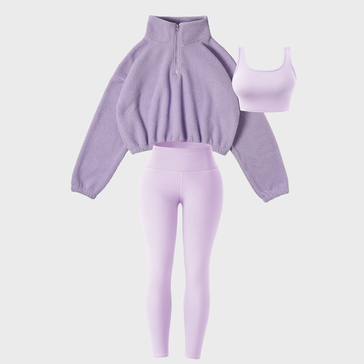 Jackets: Pullover Plush Sweatshirt ONLY