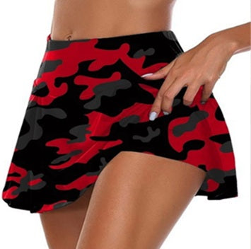 Women's 2 in 1 Skorts with Stretch Lined Shorts