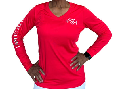 Sports:  Breathable Dry Fit Soft V-Neck Long Sleeves Jersey