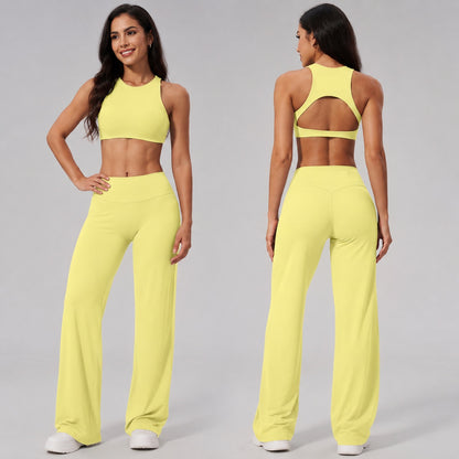 2-Piece Buttery Soft Indoor/Outdoor Sports Bra & Leggings Set