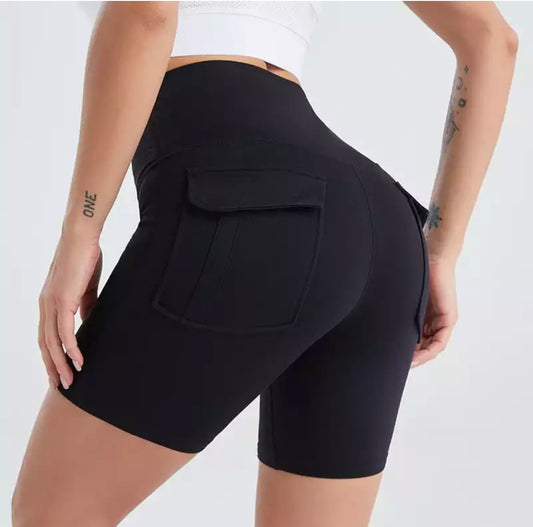 Spandex Pocket Shorts